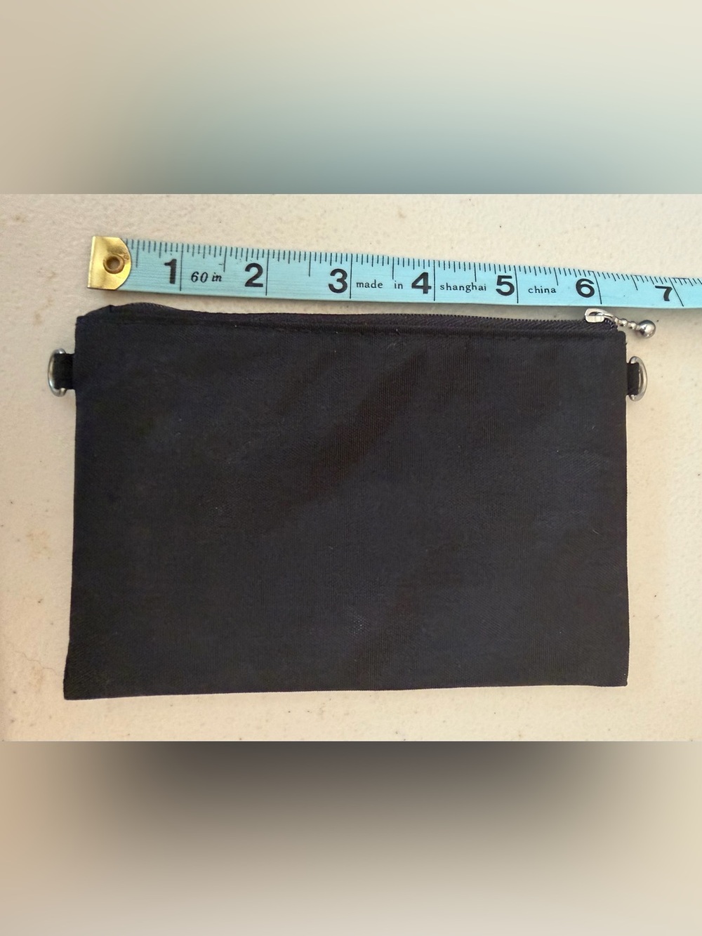 Black Basic Nylon pouch